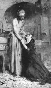 Arthur Hacker Prints: Pictures of the Year - VII. Christ and the Magdalene