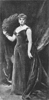 Academic Collection: Pictures of the Year- VII, 'Comtesse Di Rigo', 1888. Creator: Charles Emile Auguste Carolus-Duran