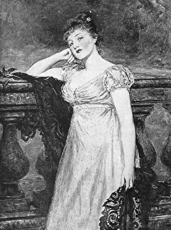 Pictures of the Year - VIII. Sylvia, after John Pettie, RA, 1891. Creator: Unknown. Pictures of the Year - VIII. Sylvia, after John Pettie, RA, 1891. Creator: Unknown