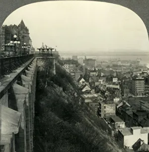 The Most Picturesque City in North America - Quebec from the Citadel, Canada, c1930s The Most Picturesque City in North America - Quebec from the Citadel, Canada, c1930s
