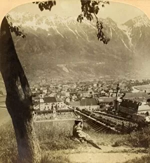 Tyrol Gallery: Picturesque Innsbruck, the Capital of Tyrol, Austria... 1898. Creator: Underwood & Underwood