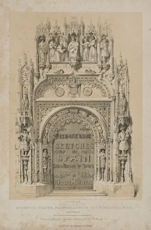 Pall Mall Gallery: Picturesque Sketches in Spain: Title Page, 1837