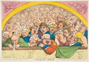 Pidgeon Hole. A Convent Garden Contrivance to Coop up the Gods, February 20, 1811