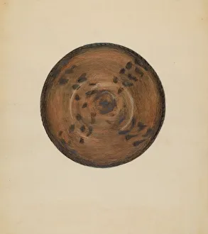 Goldbaum Meyer Prints: Pie Plate, c. 1936. Creator: Meyer Goldbaum