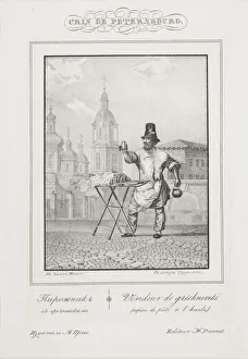 1830 1831 Prints: The Pie Seller, 1830-1831