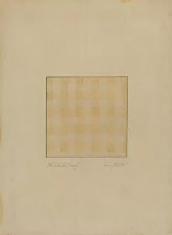 Linen Collection: Piece of Linen, c. 1936. Creator: Daniel Fletcher