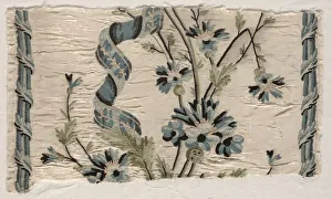 1723 1774 Prints: Two Pieces of Embroidery, 1723-1774. Creator: Philippe de Lasalle (French, 1723-1805)