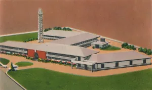 Atlantico Gallery: Pielroja cigarette Factory, Colombian Tobacco Co. Inc. Barranquilla, c1940s