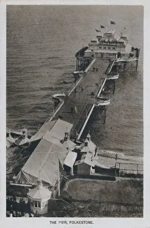 Folkestone Prints: The Pier, Folkestone, late 19th-early 20th century