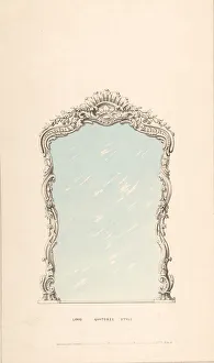 R W Hume Prints: Pier Glasses, 1850-1904. Creator: Robert William Hume