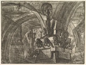 Bouchard Giovanni Prints: The Pier with a Lamp, from Carceri d invenzione (Imaginary Prisons), ca. 1749-50