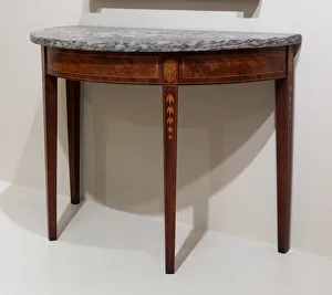 Poplar Wood Prints: Pier Table, 1790 / 1810. Creator: Unknown
