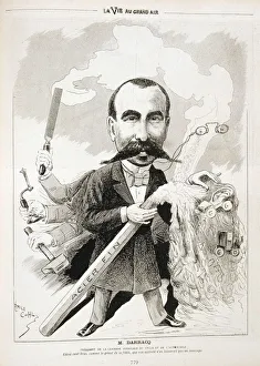 Entrepreneur Prints: Pierre-Alexander Darracq, French automobile manufacturer, 1901. Artist: Emile Cohl