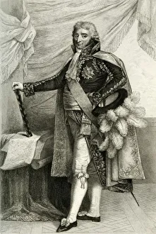 Robert Jacques Francois Faust Prints: Pierre Augereau, 1804, (1839). Creator: Francois Pigeot