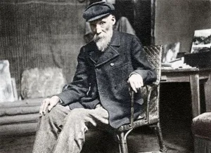 Pierre-Auguste Renoir, French artist, 1917