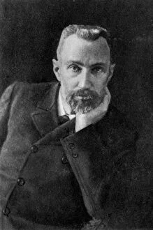 Pierre Curie, French chemist and physicist, 1899