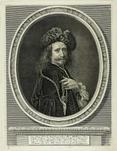 Chain Of Office Prints: Pierre Dupuis, Painter to the King, 1663. Creator: Antoine Masson