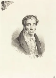Pierre Guerin, 1830. Creator: Emile Jean-Horace Vernet