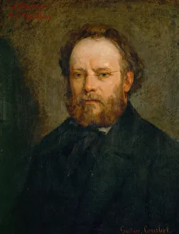 Gustave 1819 1877 Prints: Pierre-Joseph Proudhon, 1865