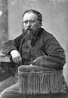 Anarchy Gallery: Pierre Joseph Proudhon, French mulualist political philosopher, c1845-1868