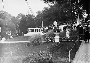 Pierre L'Enfant, Major of France - Dedication of Tomb And Memorial At Arlington, April 28, 1909. Creator: Harris & Ewing. Pierre L'Enfant, Major of France - Dedication of Tomb And Memorial At Arlington, April 28, 1909. Creator: Harris & Ewing