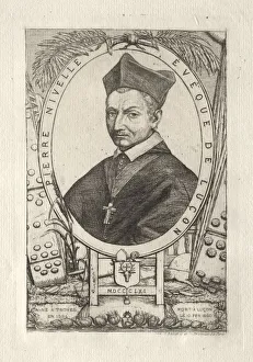 Charles Meryon French Prints: Pierre Nivelle, Bishop of Lucon, 1861. Creator: Charles Meryon (French, 1821-1868)