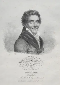 Pierre Paul Prudhon, 1820. Creator: Julien Leopold Boilly (French, 1796-1874)