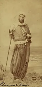 Ragged Prints: Pierre Savorgnan de Brazza, 1886. Creator: Paul Nadar