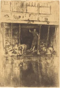 Pierrot Prints: Pierrot, 1889. Creator: James Abbott McNeill Whistler
