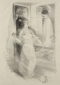 Pierrot. Creator: Adolphe Leon Willett (French, 1857-1926)