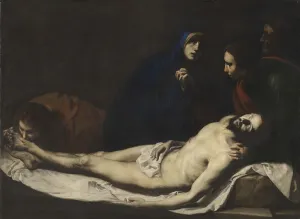 Tenebrist Prints: The Pietà, 1633. Creator: Jusepe de Ribera