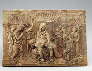 Siena Prints: Pieta, c1470. Creators: Francesco di Cristoforo Riccomani