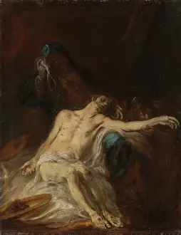 1760s Prints: Pieta, c1765. Creator: Martin Johann Schmidt