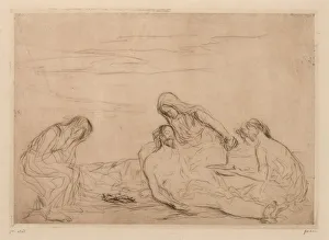 1852 1931 Prints: Pieta. Creator: Jean Louis Forain (French, 1852-1931)