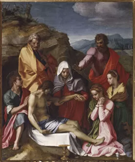 Pieta with Saints (Pieta di Luco), 1523-1524