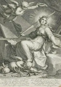 Coins Prints: Pietas, 1610. Creator: Willem van Swanenburg
