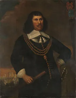 Vice Admiral Prints: Pieter Florisz (ca. 1605-58), Vice-Admiral of the Northern District