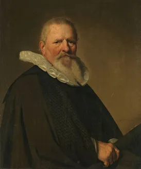 Burgermeister Prints: Pieter Jacobsz Schout (1570-1645), Burgomaster of Haarlem, 1641. Creator: Jan Verspronck