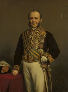 Jan Hendrik Neuman Prints: Pieter Mijer, Governor-General, 1874. Creator: Jan Hendrik Neuman