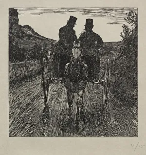 Why the Pifflers Lost their Return Match, 1865. Creator: George Louis Palmella Busson Du Maurier