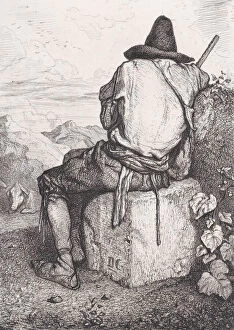 Pig Keeper, 1843. Creator: Alexandre Gabriel Decamps