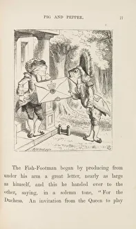 Sir John 1820 1914 Prints: Pig and Pepper. Alice in Wonderland by Lewis Carroll, 1868-1870