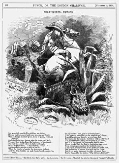 Footprint Prints: Pig-stickers, Beware!, 1878