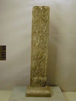 Hand Carved Prints: Pilaster, between 1150 and 1200. Creator: Unknown