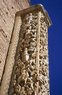 Pilasters of the Severan Basilica, Leptis Magna, Libya, 216 AD