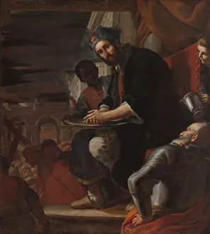Hygienic Gallery: Pilate Washing His Hands, 1663. Creator: Mattia Preti