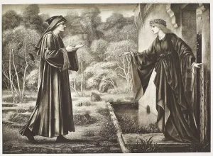The Pilgrim at the Gate of Idleness, c1874-1884, (1900). Creator: Unknown