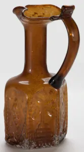 Pilgrimage Prints: Pilgrimage Jug with Christian Symbols, 578-636. Creator: Unknown