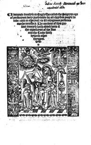 Assistant Collection: The Pilgrimage of Perfection, 1531, (1946). Artist: Wynkyn de Worde