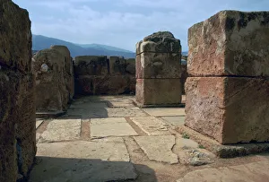 Pillar-crypt of the Minoan Royal palace at Mallia, Bronze Age Pillar-crypt of the Minoan Royal palace at Mallia, Bronze Age